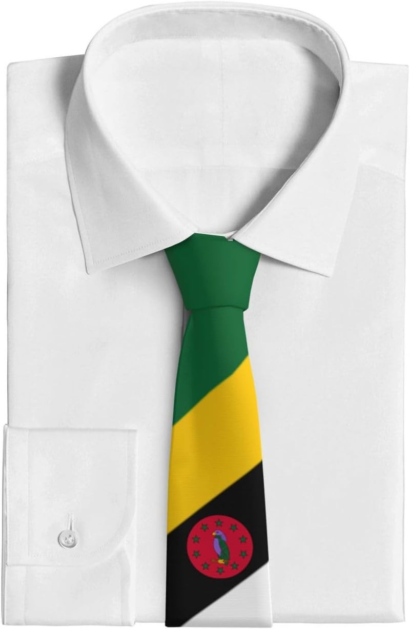 AKMCBSH National Flags Tie Comfortable Soft Novelty Necktie Unisex for Weddings Party Birthday Gift - Image 5